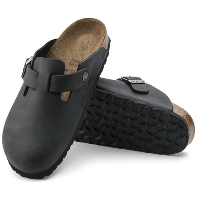 Leather deals birkenstock clogs